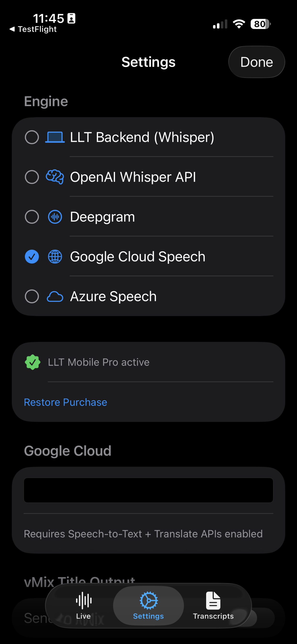 Pro active with restore purchases